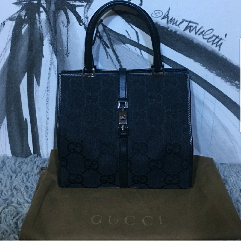 Authentic Gucci black purse